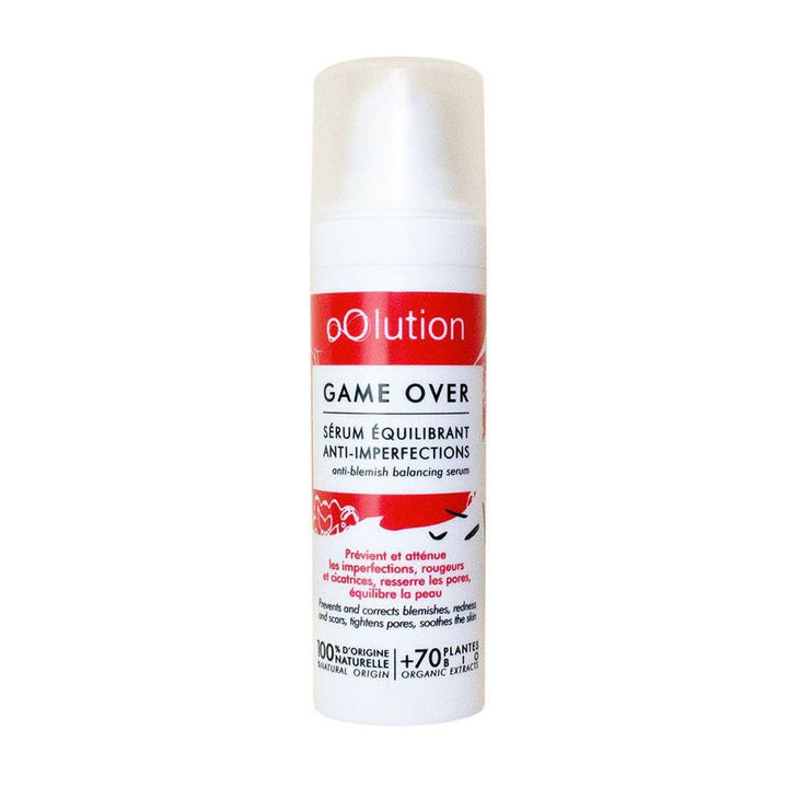 oOlution Game Over Anti - imperfection balancing serum Skin with imperfections 30ml (1.01fl oz) - FrenchBeautyHub