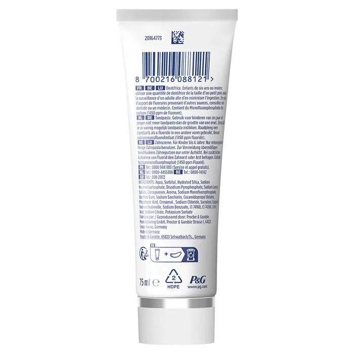 Oral - B Pro 3D White Clinical Intensive Whitening Toothpaste 75ml (2.53fl oz) - FrenchBeautyHub