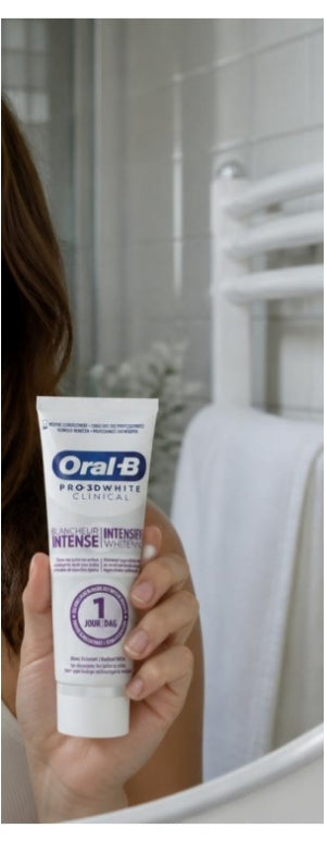 Oral-B Pro 3D White Clinical Intensive Whitening Toothpaste 75ml (2.53fl oz)