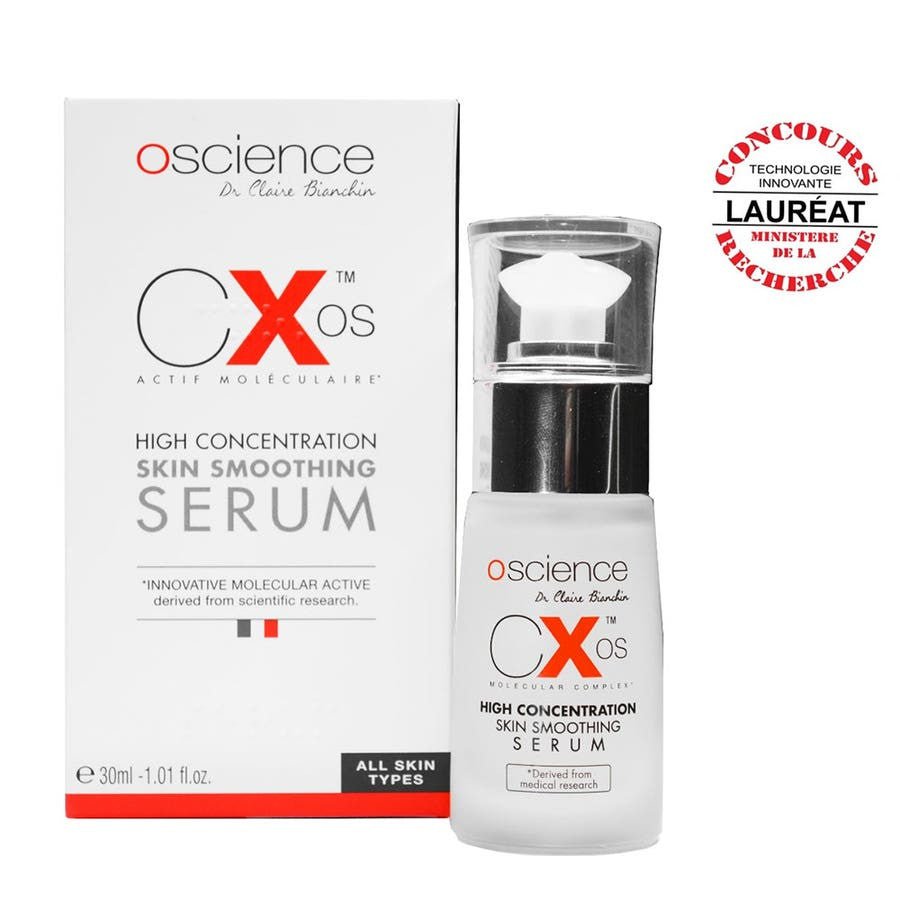 Oscience High Protection Skin Smoothing Night & Day Serum for All Skin Types with CXOS™ Patent 30ml (1.01 fl oz) - FrenchBeautyHub
