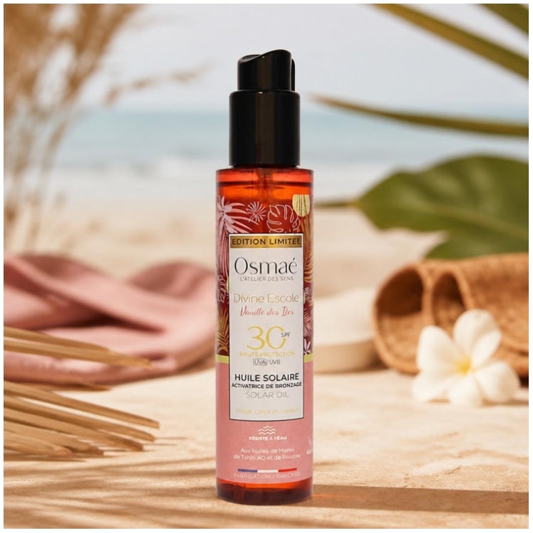 Osmae Sunscreen Oil SPF30 with Tanning Activator 150ml (5.07fl oz)