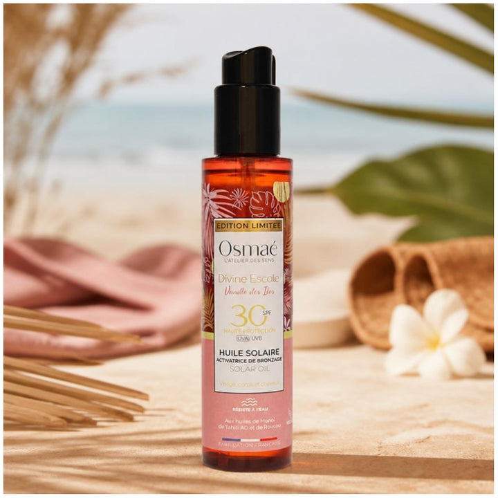 Osmae Sunscreen Oil SPF30 with Tanning Activator 150ml (5.07fl oz)