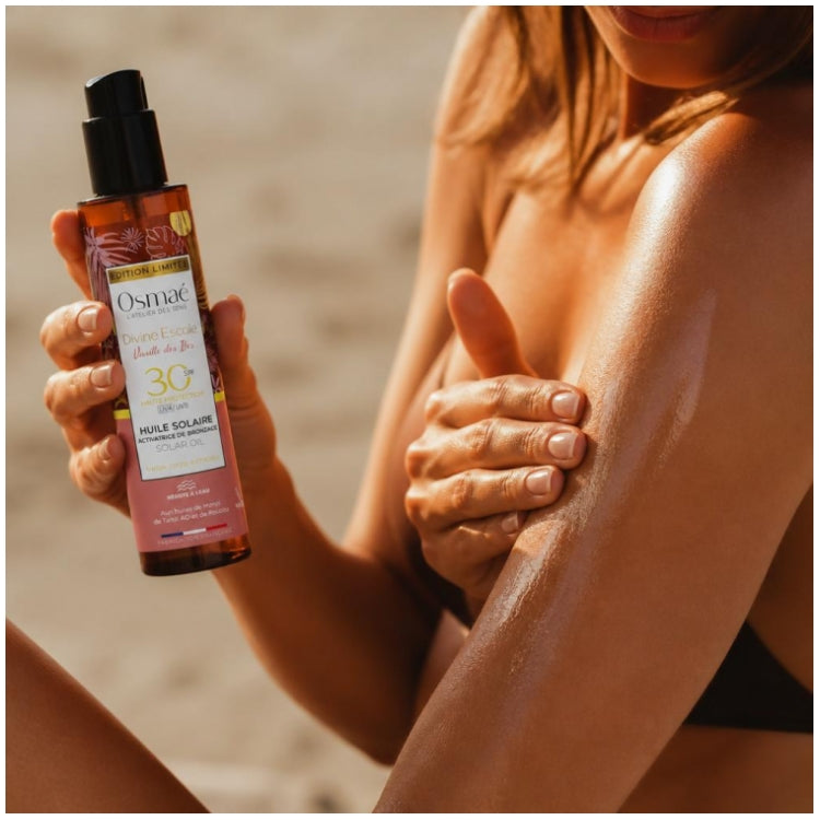 Osmae Sunscreen Oil SPF30 with Tanning Activator 150ml (5.07fl oz)