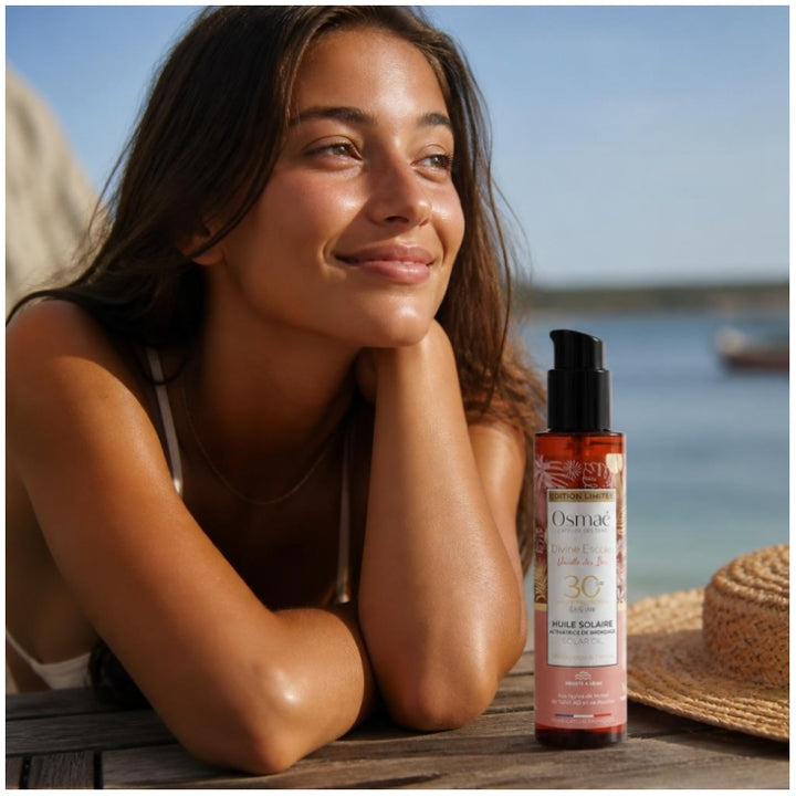 Osmae Island Vanilla Suncare Oil SPF30 Tanning Activator 150ml (5.07fl oz)