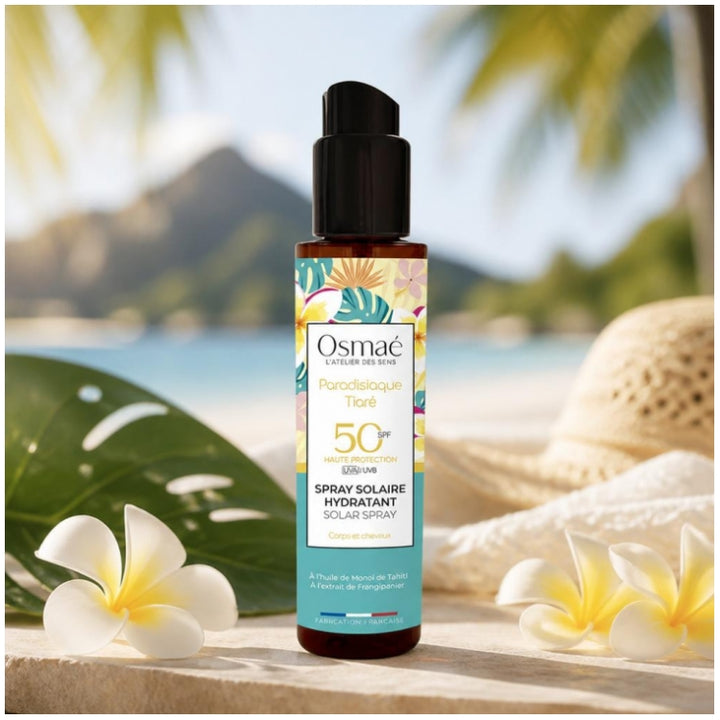 Osmae Paradisiac SPF50+ Hydrating Suncare Spray for Face and Body 150ml (5.07 fl oz)