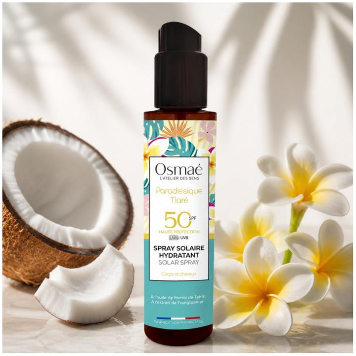 Osmae Paradisiac SPF50+ Hydrating Suncare Spray for Face and Body 150ml (5.07 fl oz)