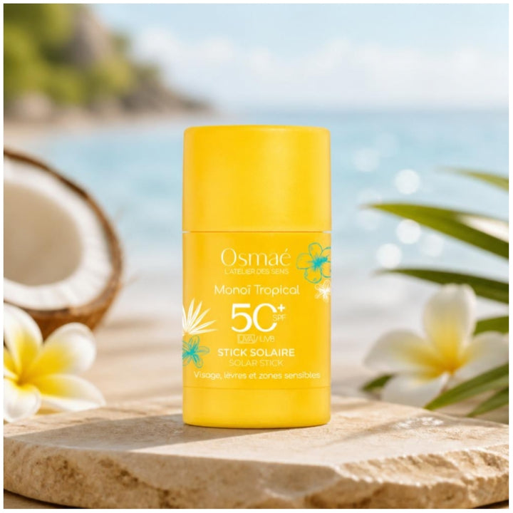 Osmae Monoï Tropical SPF50+ Suncare Stick Face, Lips and sensitive areas 15g (0.53 oz)