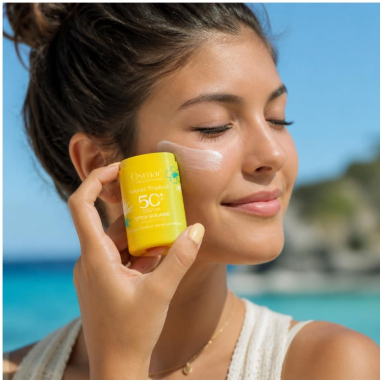 Osmae Monoï Tropical SPF50+ Suncare Stick Face, Lips and sensitive areas 15g (0.53 oz)