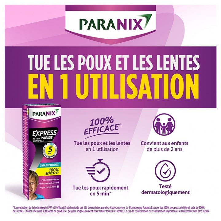 Paranix Läuse- und Nissen-Abwehrshampoo Extra stark 300ml