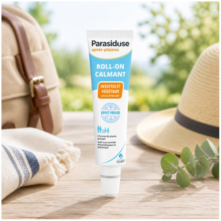 PARASIDOSE Insect and plant calming roll-on Cold effect Après-piqûres 15ml (0.51fl oz)
