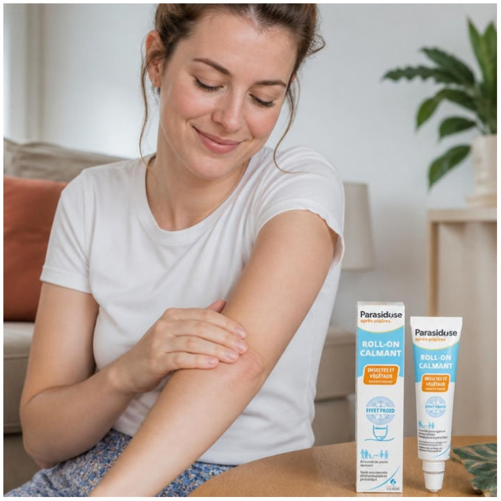 PARASIDOSE Insect and plant calming roll-on Cold effect Après-piqûres 15ml (0.51fl oz)