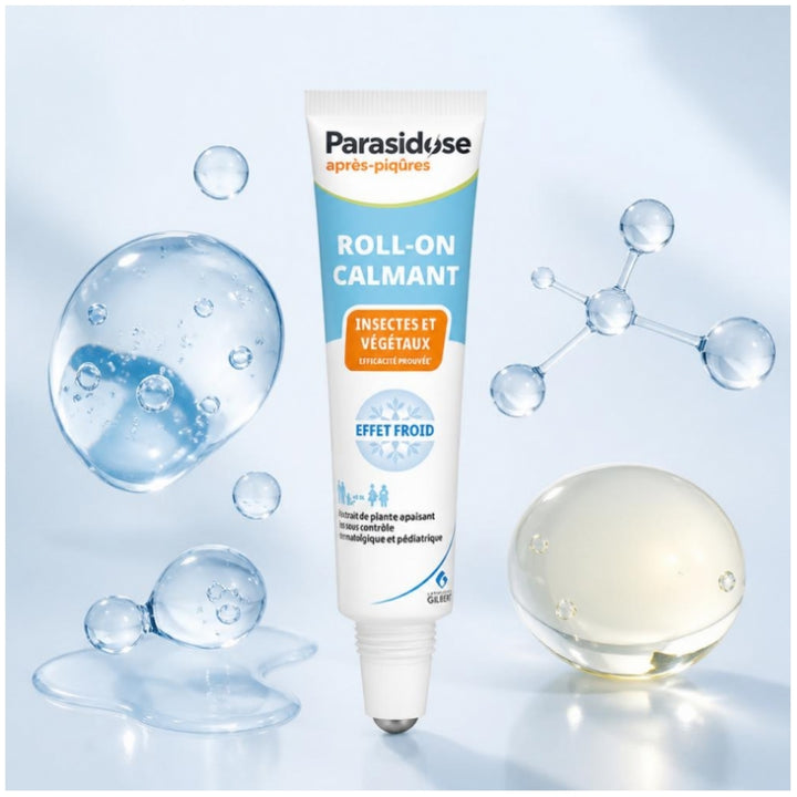 PARASIDOSE Insect and plant calming roll-on Cold effect Après-piqûres 15ml (0.51fl oz)