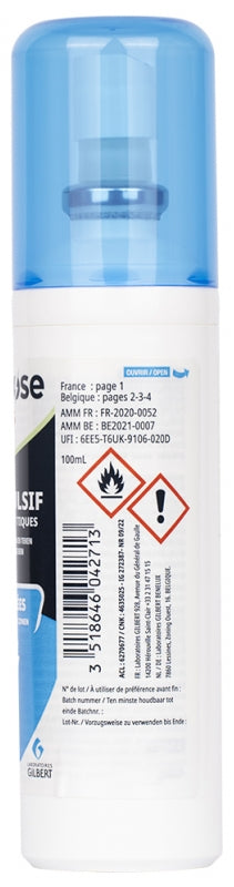 PARASIDOSE Spray répulsif anti-moustiques et tiques 100ml (3.38fl oz)