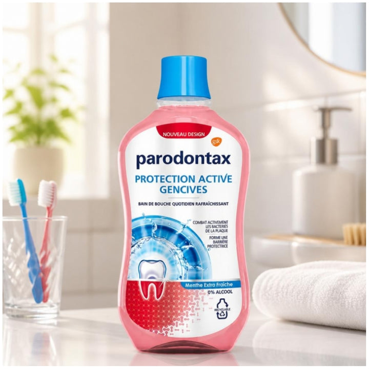 Parodontax Daily Mouthwash fresh mint flavour 500ml (16.91fl oz)