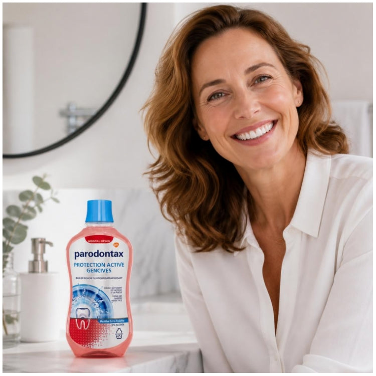 Parodontax Daily Mouthwash fresh mint flavour 500ml (16.91fl oz)