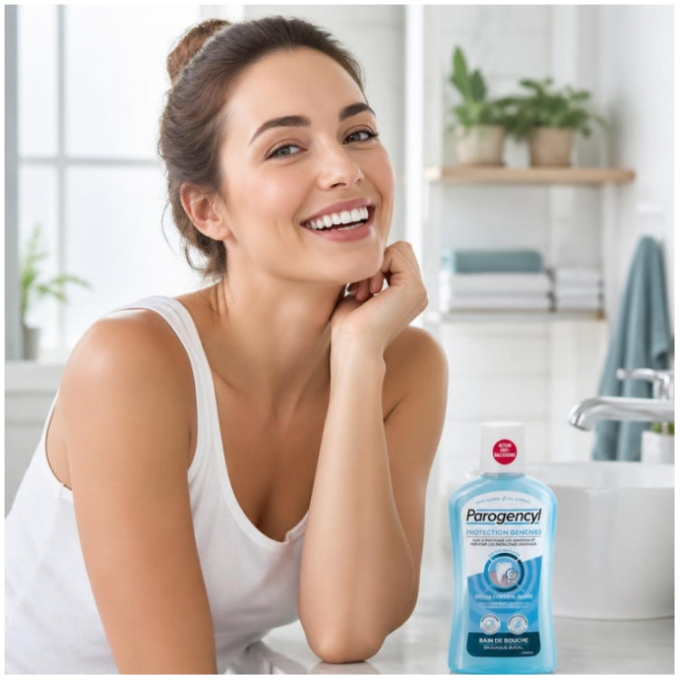 Parogencyl Gums mouthwash Anti-Bacterial action 500ml (16.91fl oz)