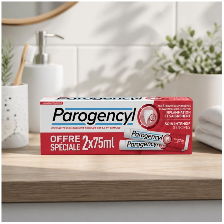 Parogencyl Intensive Gum Care Tandpasta 75ml x2
