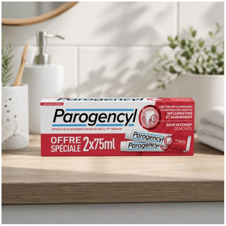 Parogencyl Intensive Gum Care Tandpasta 75ml x2