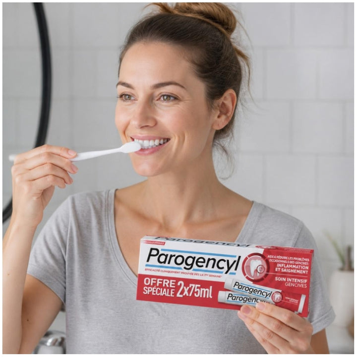 Parogencyl Intensive Gum Care Tandpasta 75ml x2