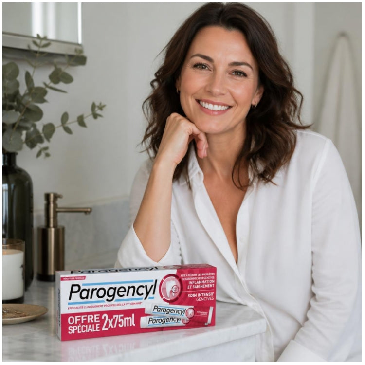 Parogencyl Intensive Gum Care Tandpasta 75ml x2