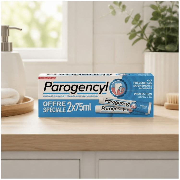 Parogencyl Preventive معجون أسنان 75ml x2