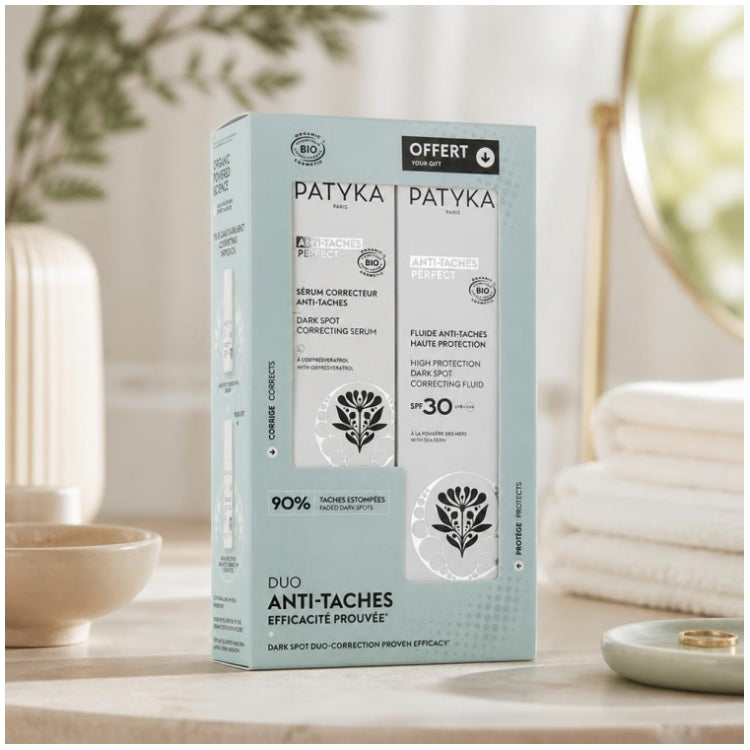 Patyka Anti-Blemish Perfect Duo Corrective Serum + High Protection Fluid SPF30 Bioes
