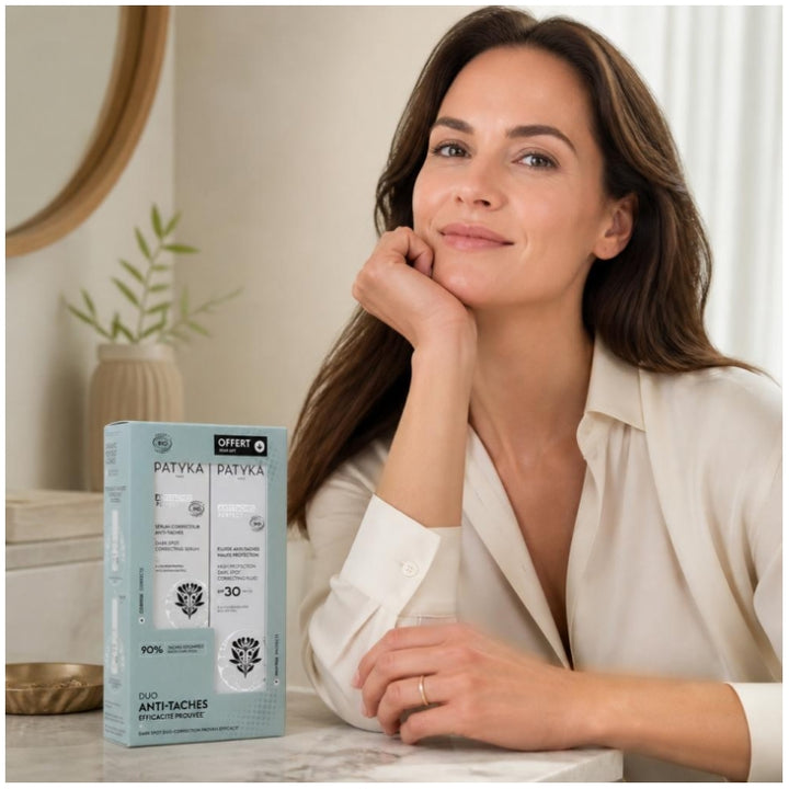 Patyka Anti-Blemish Perfect Duo Corrective Serum + High Protection Fluid SPF30 Bioes