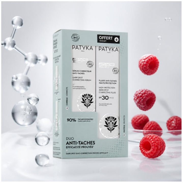 Patyka Anti-Blemish Perfect Duo Corrective Serum + High Protection Fluid SPF30 Bioes