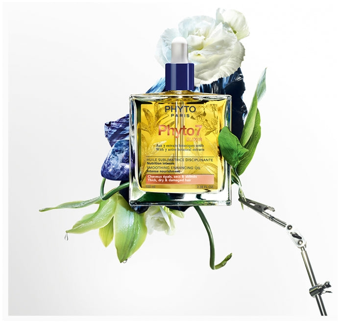 Phyto Phyto7 زيت لتنعيم الشعر وتعزيز لمعانه 100ml