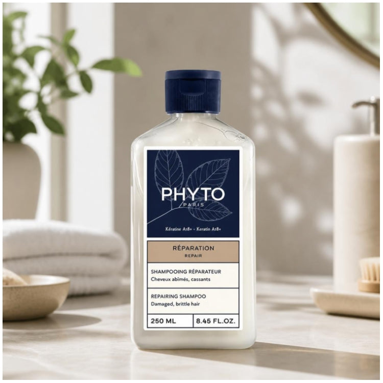 Phyto Réparateur Shampooing réparateur pour cheveux abîmés et cassants 200ml