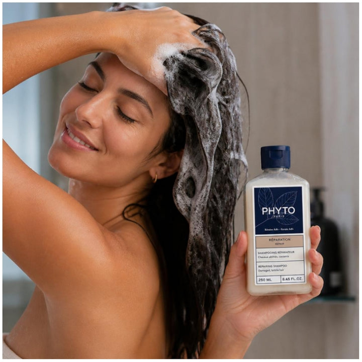 Phyto Réparateur Shampooing réparateur pour cheveux abîmés et cassants 200ml