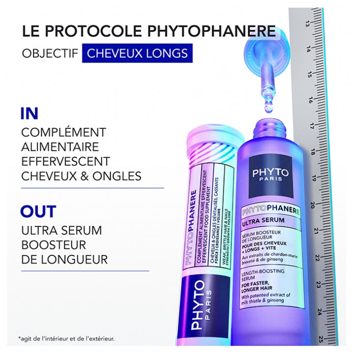 Phyto Paris Phytophanere Hair & Nails 2 x 15 effervescent tablets