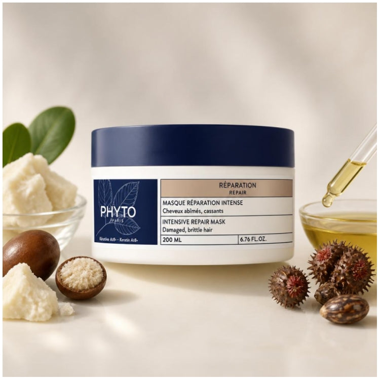 Phyto Reparer Mascarilla de Reparación Intensa para Cabello Dañado y Quebradizo 150ml