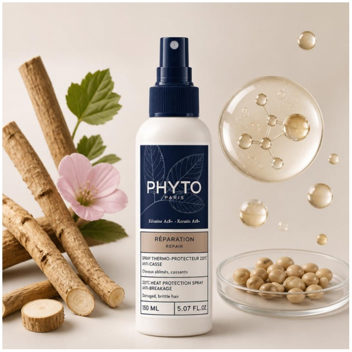 Phyto Repair Heat Protection Spray Anti-Breakage 150ml (5.07fl oz)