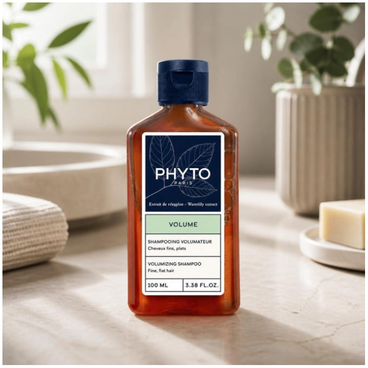 Phyto Paris Volume Volumising shampoo fine, flat hair 100 ml (3.38fl oz)