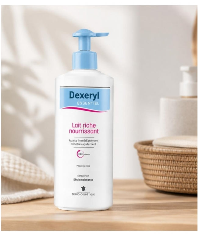 Dexeryl Essential Lait riche nourrissant 500ml