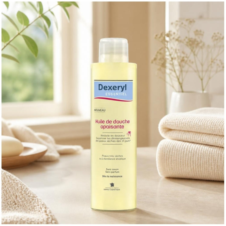 Dexeryl Huile lavante apaisante peaux très sèches à tendance atopique 200ml