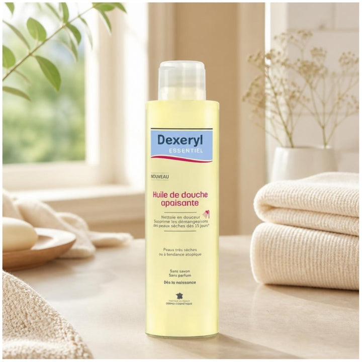 Dexeryl Huile lavante apaisante peaux très sèches à tendance atopique 200ml
