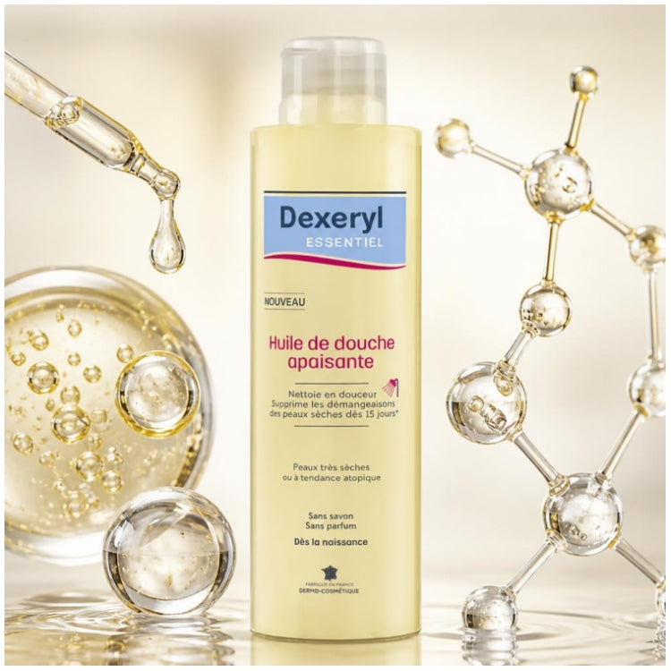 Dexeryl Huile lavante apaisante peaux très sèches à tendance atopique 200ml