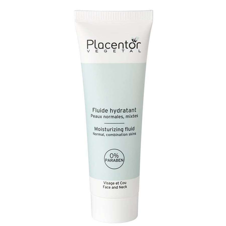Placentor Vegetal Moisturizing Fluid 40ml (1.35 fl oz) for Normal to Combination, Dehydrated Skin - FrenchBeautyHub