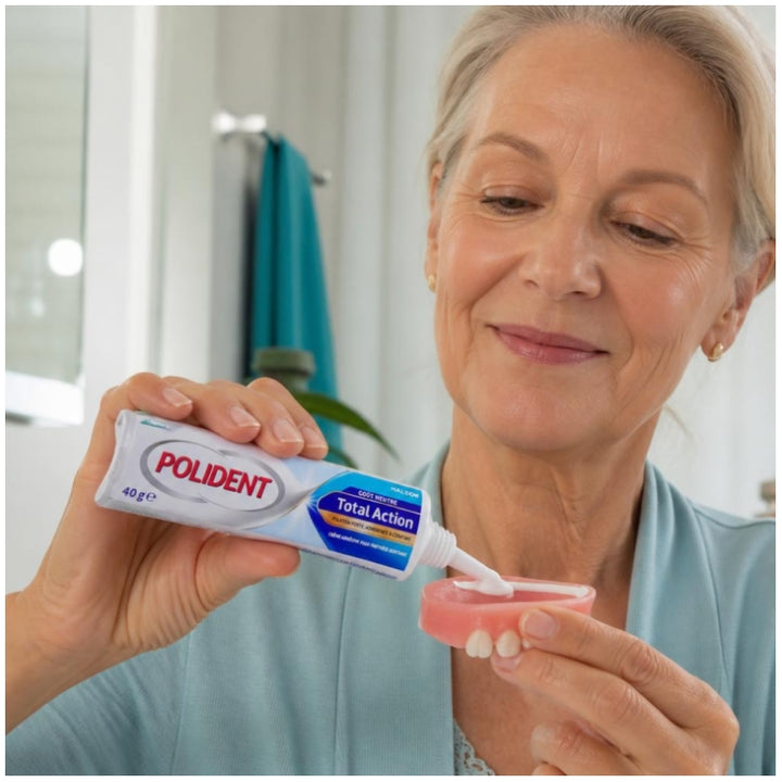 Polident Total Action Dental Fixing Cream 40g (1.41oz)