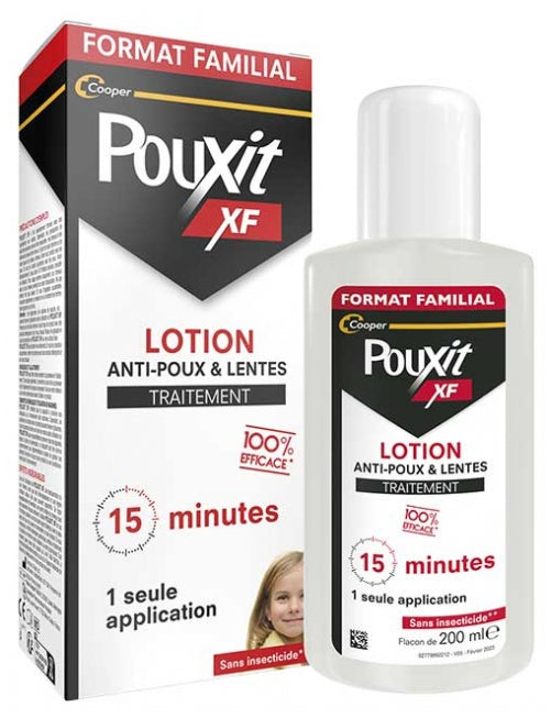 Pouxit XF Lotion anti-poux et lentes 2x200ml