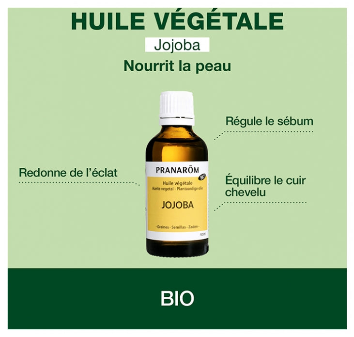 Pranarôm Plant oils Bioes Vegetable Jojoba Oil 50ml (1.69fl oz)
