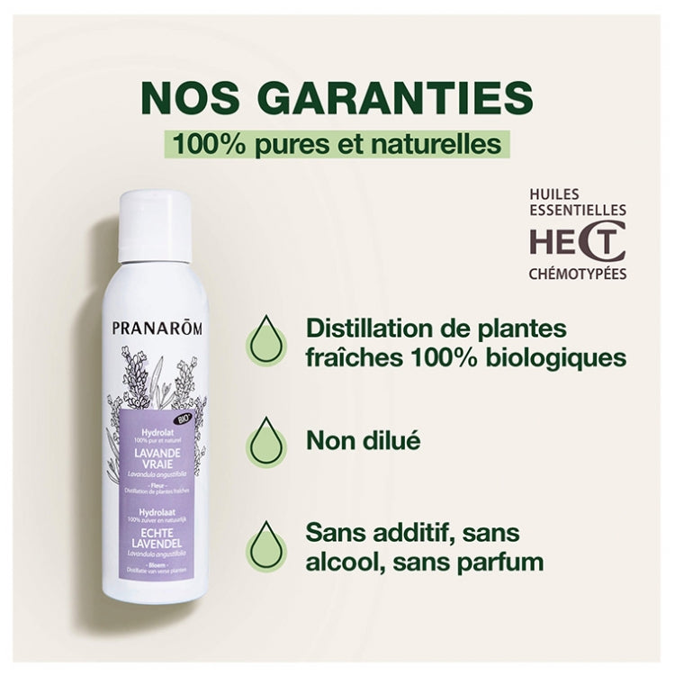 Pranarôm Les Hydrolats Idrolato di lavanda biologica per pelli fragilizzate 150ml