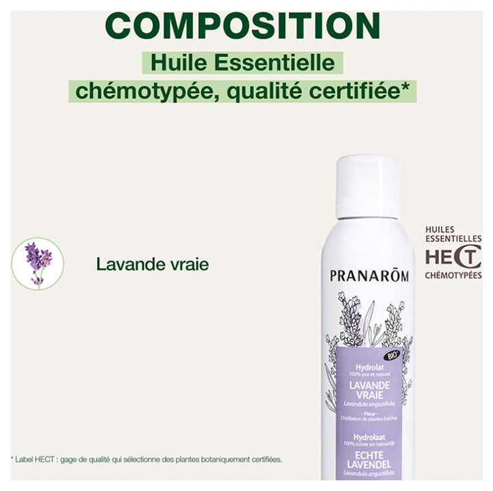 Pranarôm Les Hydrolats Idrolato di lavanda biologica per pelli fragilizzate 150ml