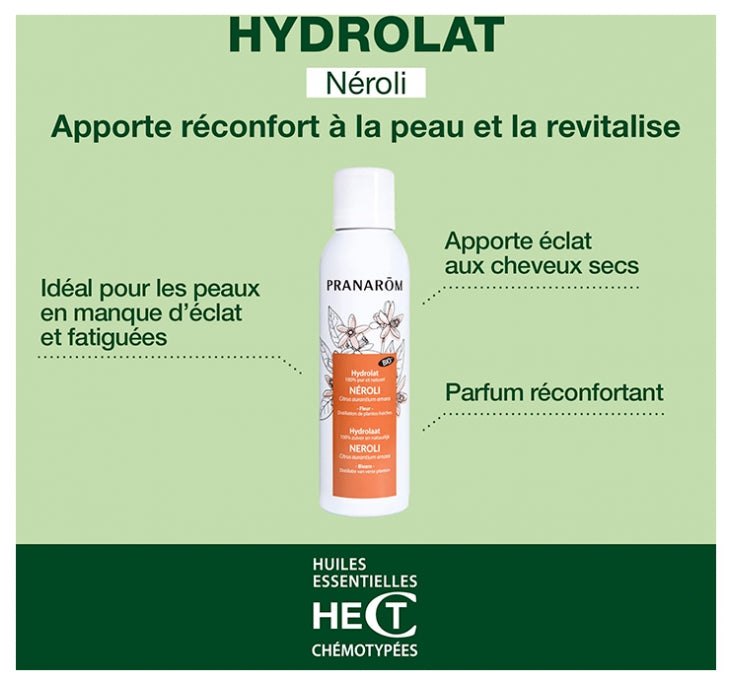 Pranarôm Les Hydrolats Neroli Bioes für fahle und müde Haut 150ml