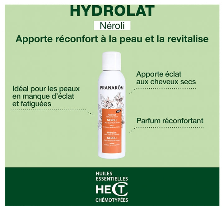 Pranarôm Les Hydrolats Neroli Bioes für fahle und müde Haut 150ml