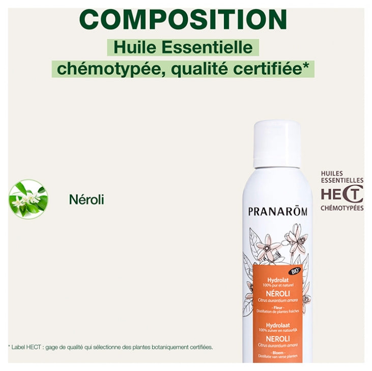 Pranarôm Les Hydrolats Neroli Bioes für fahle und müde Haut 150ml