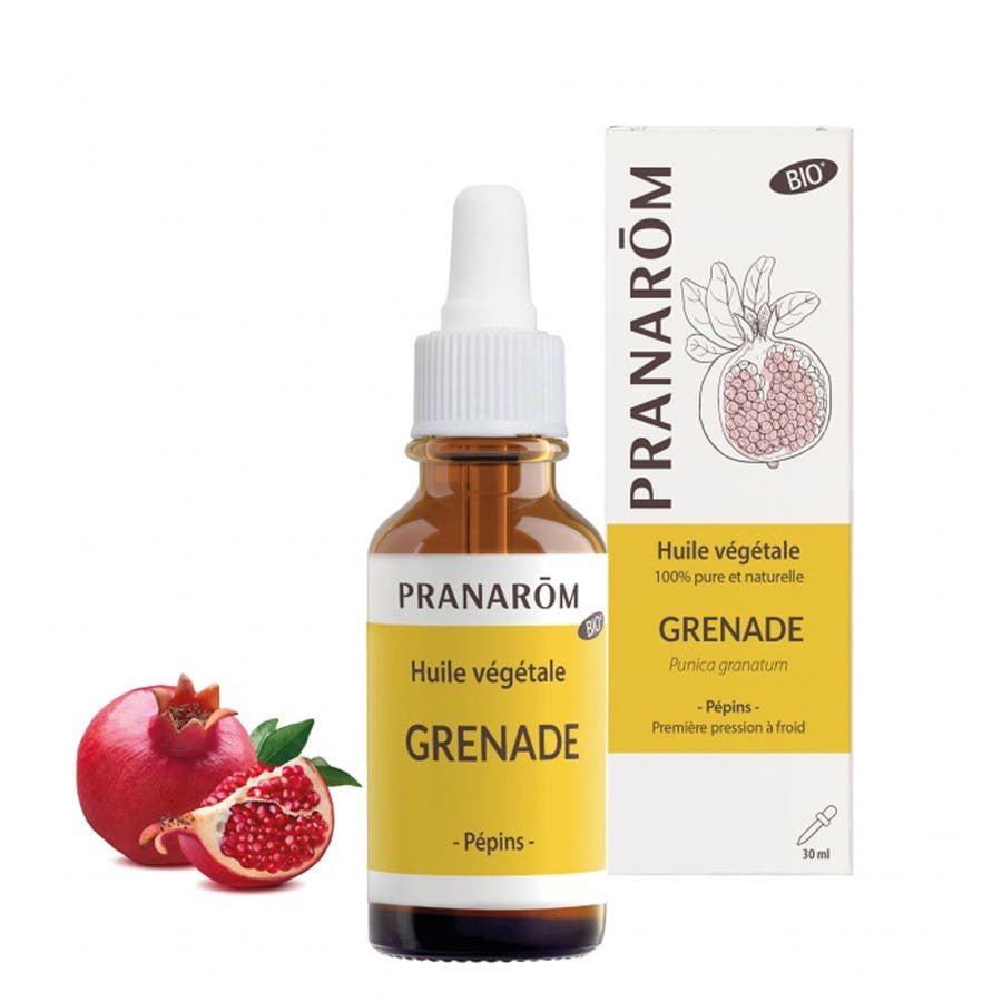 Pranarôm Organic Pomegranate Plant Oil 30ml (1.01 fl oz) - FrenchBeautyHub