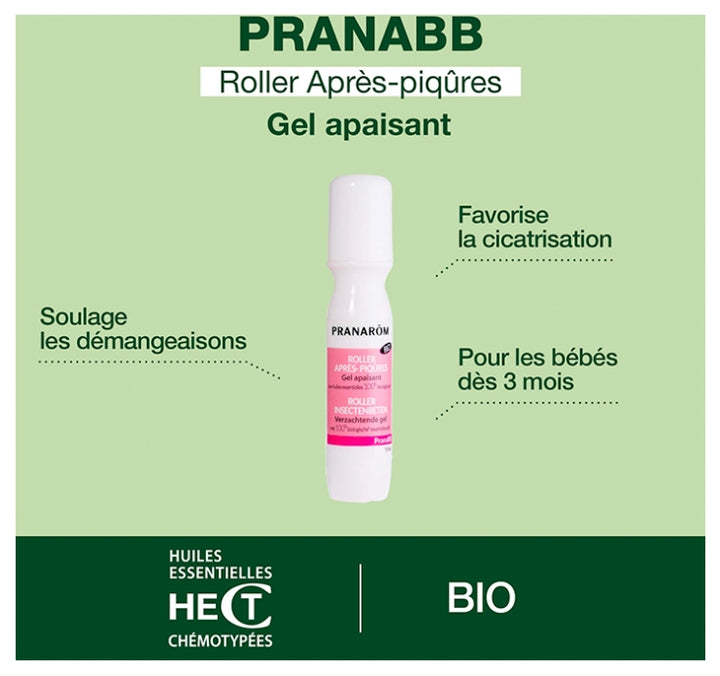 Pranarôm Pranabb Pranabb Organic Soothing Roller Gel 15ml (0.51fl oz)